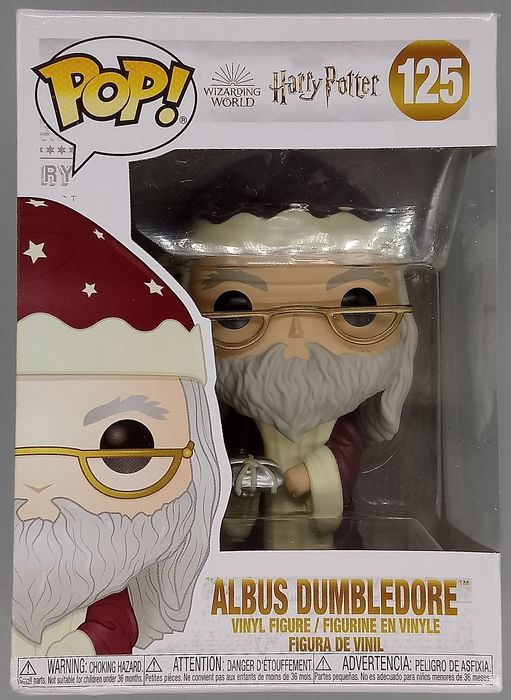 125 Albus Dumbledore (Holiday) - Harry Potter - Funko POP - Box Damaged