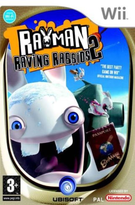 Rayman Raving Rabbids 2 for Nintendo Wii/Wii-U