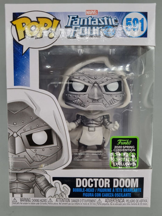 #591 Doctor Doom (God Emperor) Fantastic Four - 2020 Con Funko POP