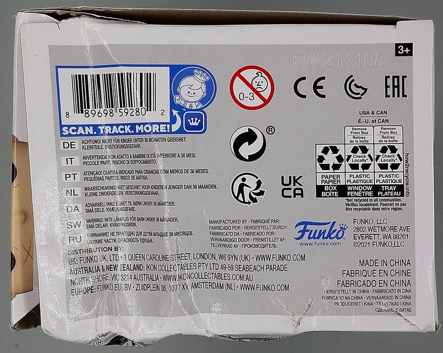 #1191 Oswald Cobblepot (w/o Coat) Chase DC The Batman Box Damaged Funko POP