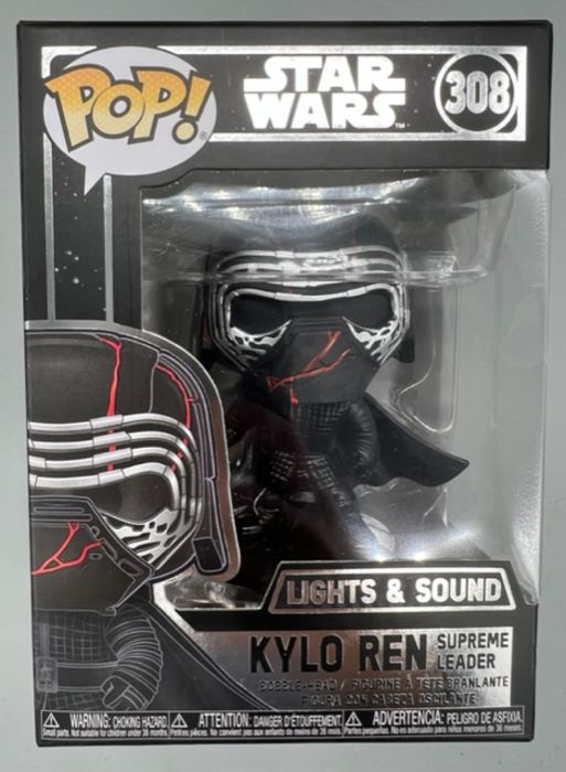#308 Kylo Ren (Supreme Leader- Lights & Sound) Star Wars Funko POP