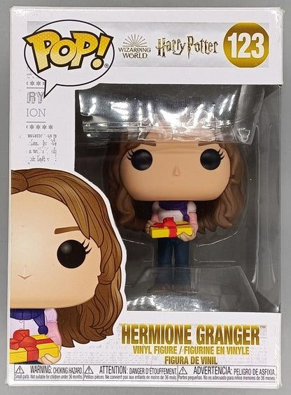 123 Hermione Granger (Holiday) - Harry Potter - Damaged Box Funko POP
