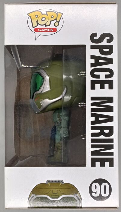 #90 Space Marine - DOOM - Box Damaged Funko POP