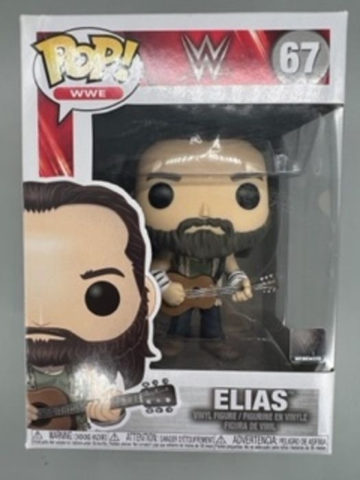 67 Elias (with Guitar) - WWE Funko POP - Damaged Box