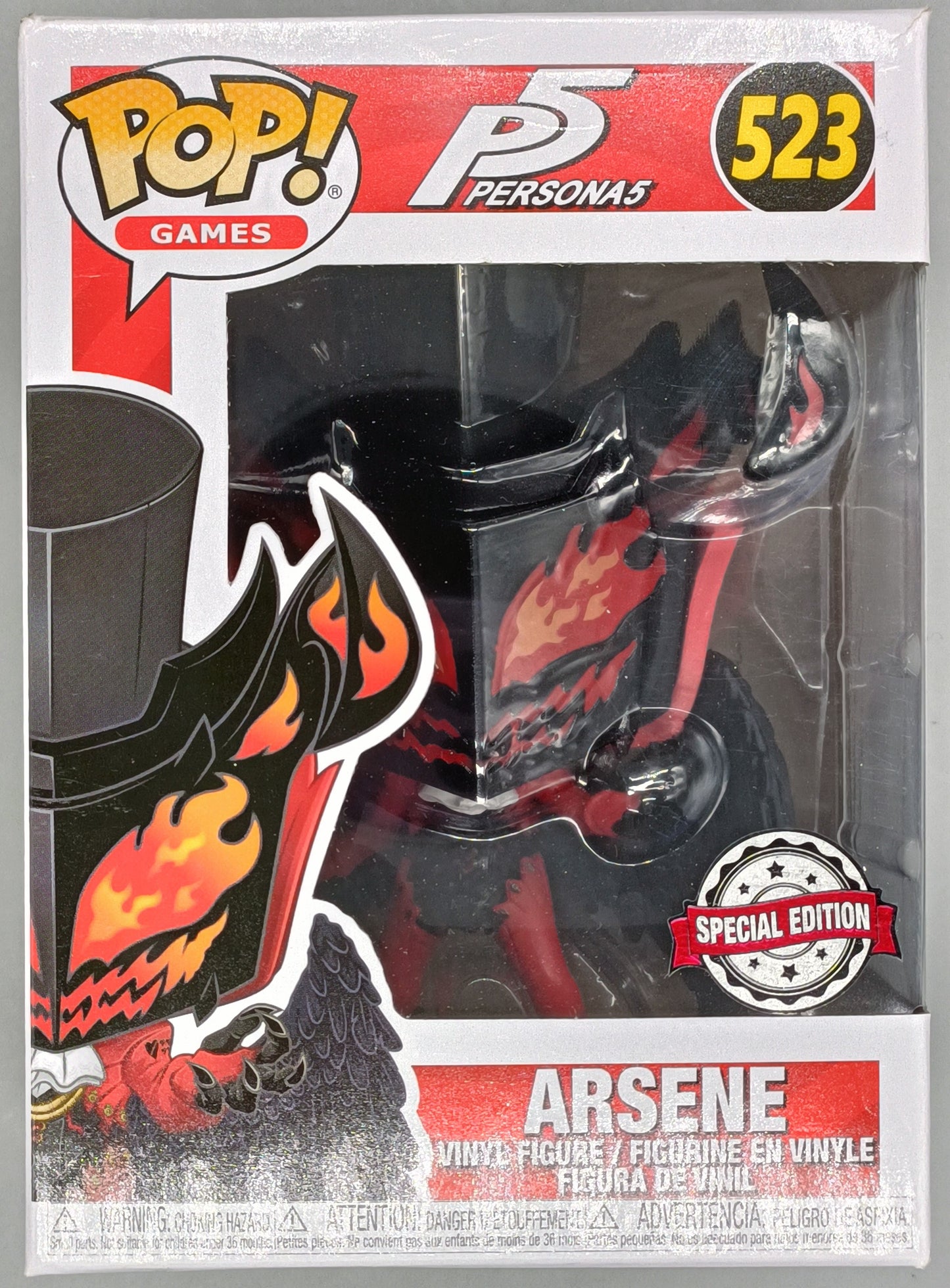 #523 Arsene - P5 Persona 5 - Box Damaged Funko POP