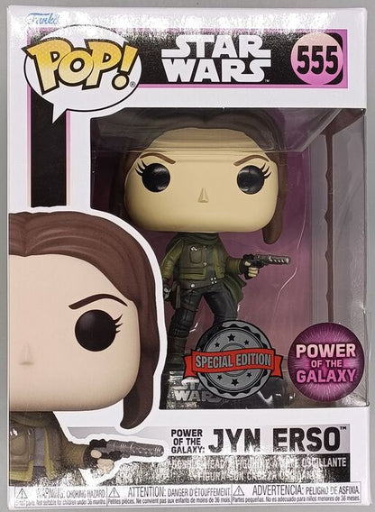 555 Jyn Erso - Star Wars - Power of the Galaxy - Box Damaged Funko POP