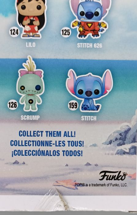 978 Stitch (as Baker) Disney Lilo & Stitch 2020 Con - Damaged Box Funko POP