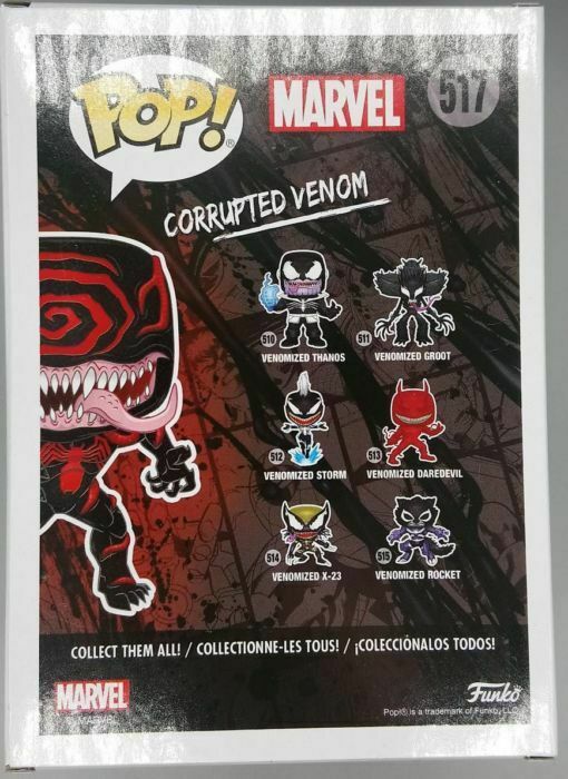 517 Corrupted Venom - Pop Marvel - Special Edition Funko POP