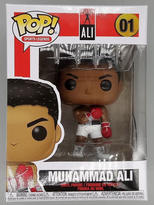 01 Muhammad Ali - Sports Legends - Funko POP - Box Damaged