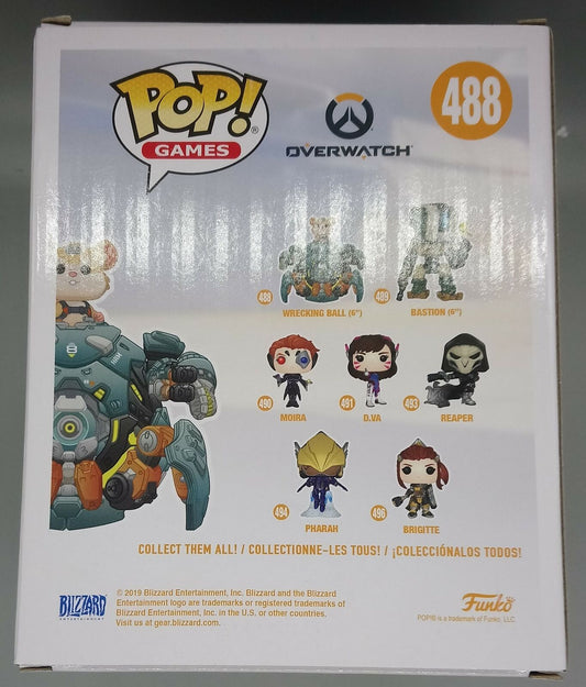 #488 Wrecking Ball - 6 Inch - Overwatch Funko POP