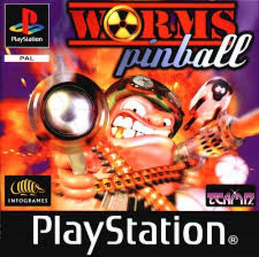 Worms Pinball for Sony Playstation 1 - [Just Disc]