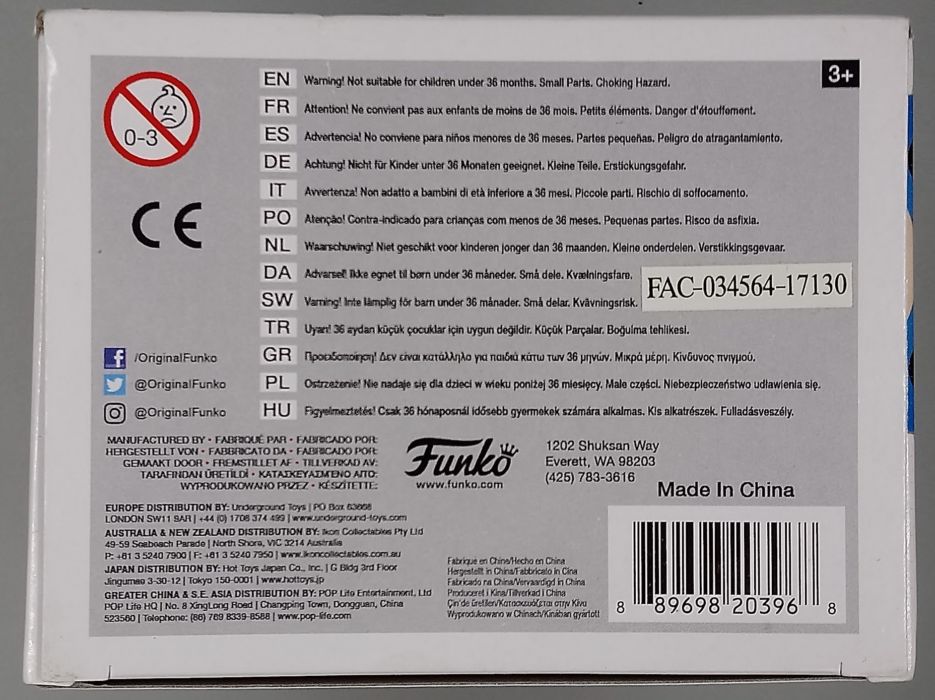 06 Captain America (Bucky) - Marvel - Funko POP - Box Damaged