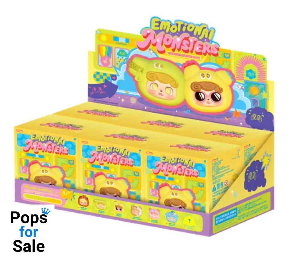 QKid: Emotional Hairy Monsters Series Blind Box Earphone Bag 8 cm Display (6) Mini-figures