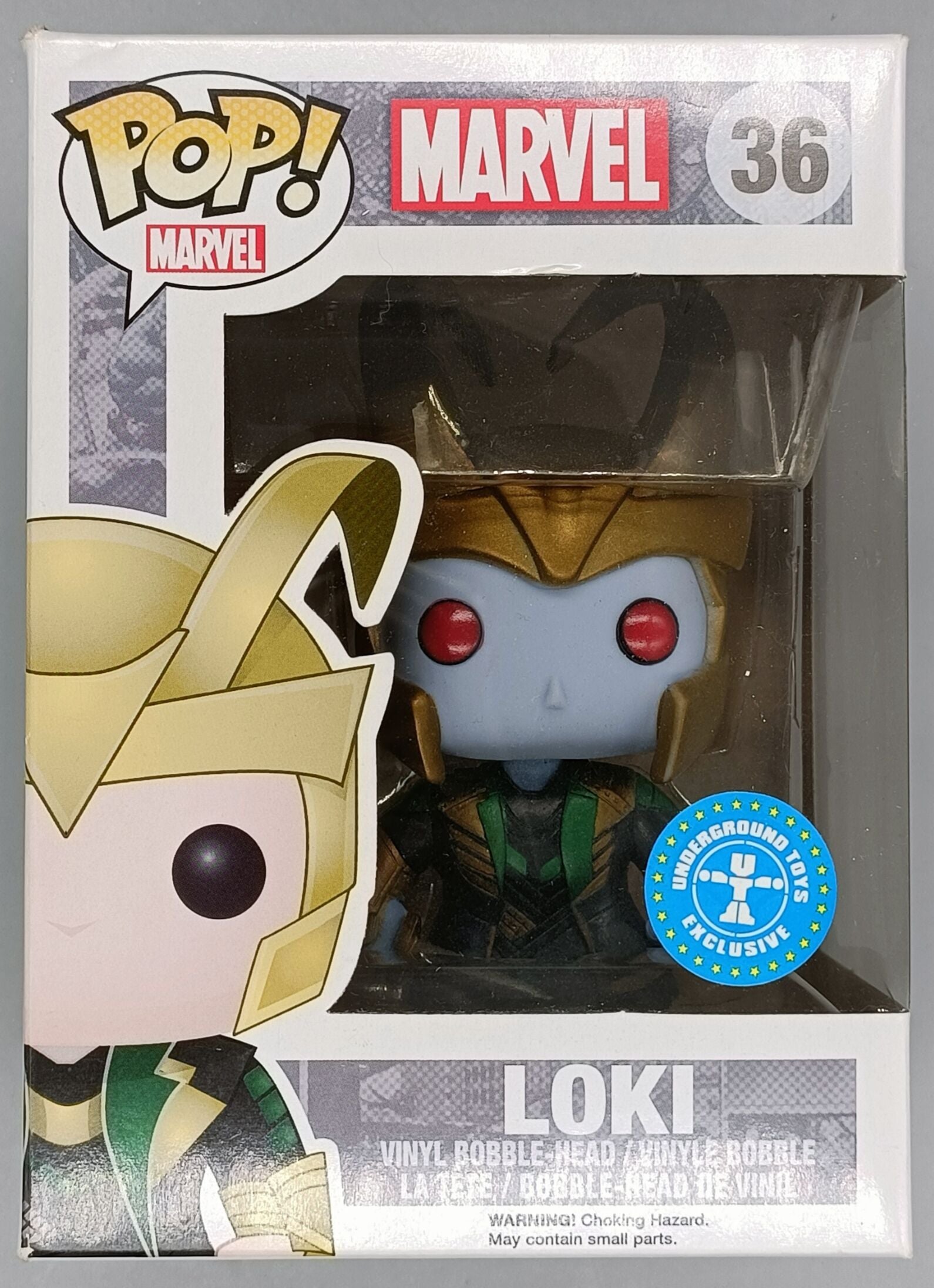36 Loki (Frost Giant) - Marvel Funko POP - Box Damaged