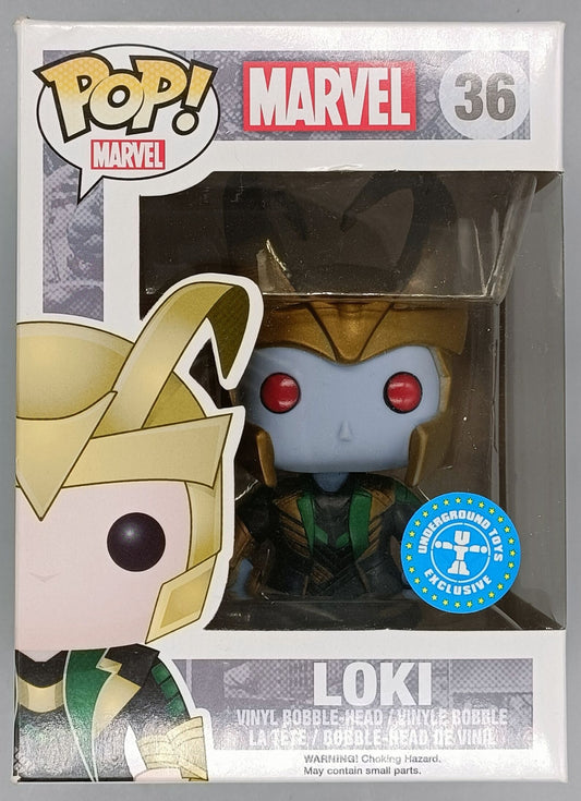 36 Loki (Frost Giant) - Marvel Funko POP - Box Damaged
