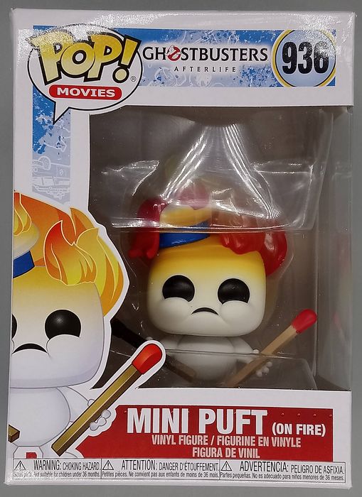936 Mini Puft (on Fire) Ghostbusters Afterlife - Box Damaged Funko POP