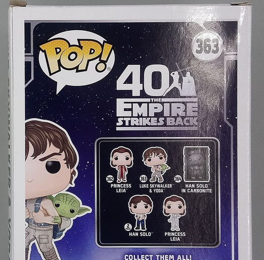 363 Luke Skywalker & Yoda - Star Wars - Box Damaged Funko POP