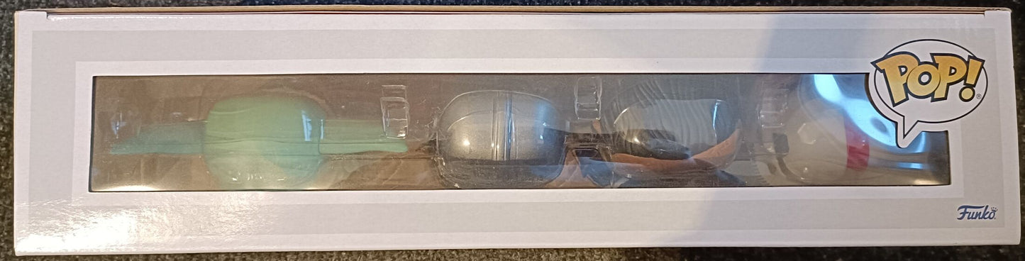 [4 Pack] Grogu- Mandalorian-Moff Gideon Glow - Star Wars Funko POP