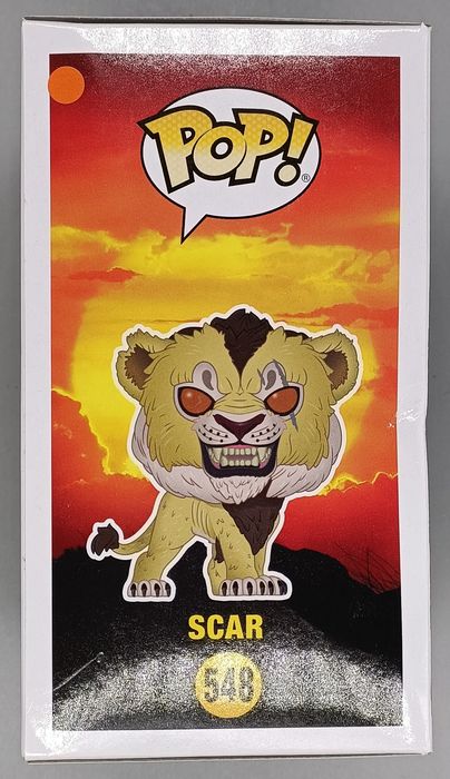 548 Scar - Flocked - Disney The Lion King - Box Damaged Funko POP