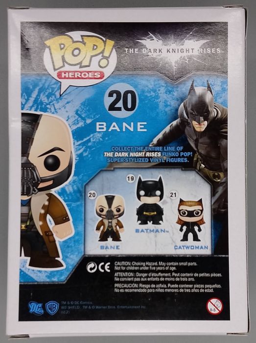 20 Bane - DC Batman The Dark Knight Rises Funko POP - Box Damaged