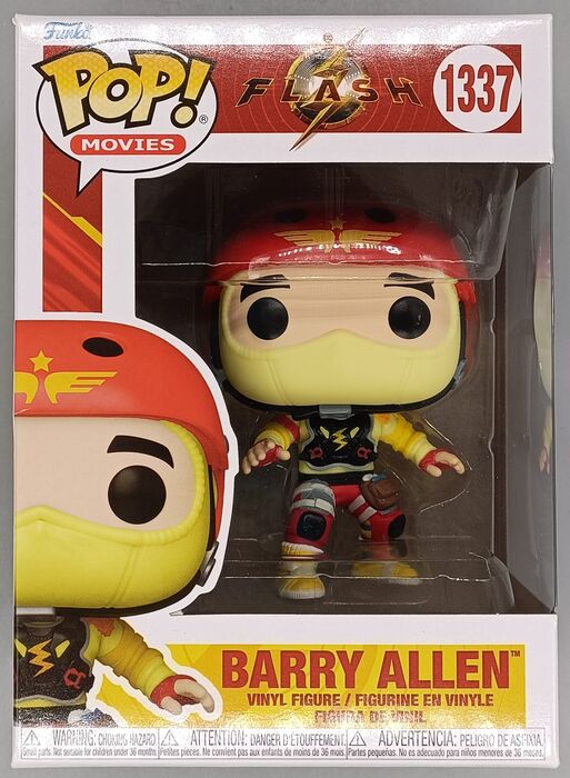 #1337 Barry Allen (Prototype Suit) DC The Flash - Box Damaged Funko POP