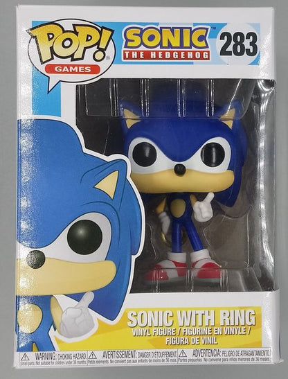 #283 Sonic with Ring - Sonic the Hedgehog Funko POP