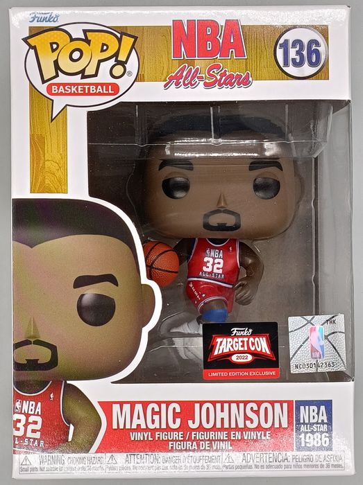 #136 Magic Johnson (AllStars 1986) - NBA Funko POP