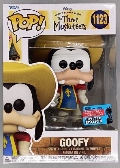 1123 Goofy - Disney The Three Musketeers - 2021 Con Funko POP