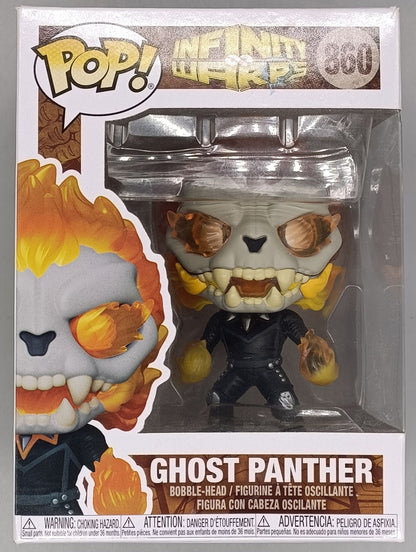 860 Ghost Panther - Marvel Infinity Warps - Funko POP - Box Damaged