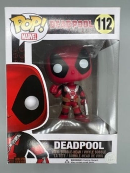 #112 Deadpool (Thumb Up) - Marvel - Box Damaged Funko POP