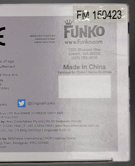 #87 Ant-Man (Unmasked) Marvel Collector Corps Box Damaged Funko POP