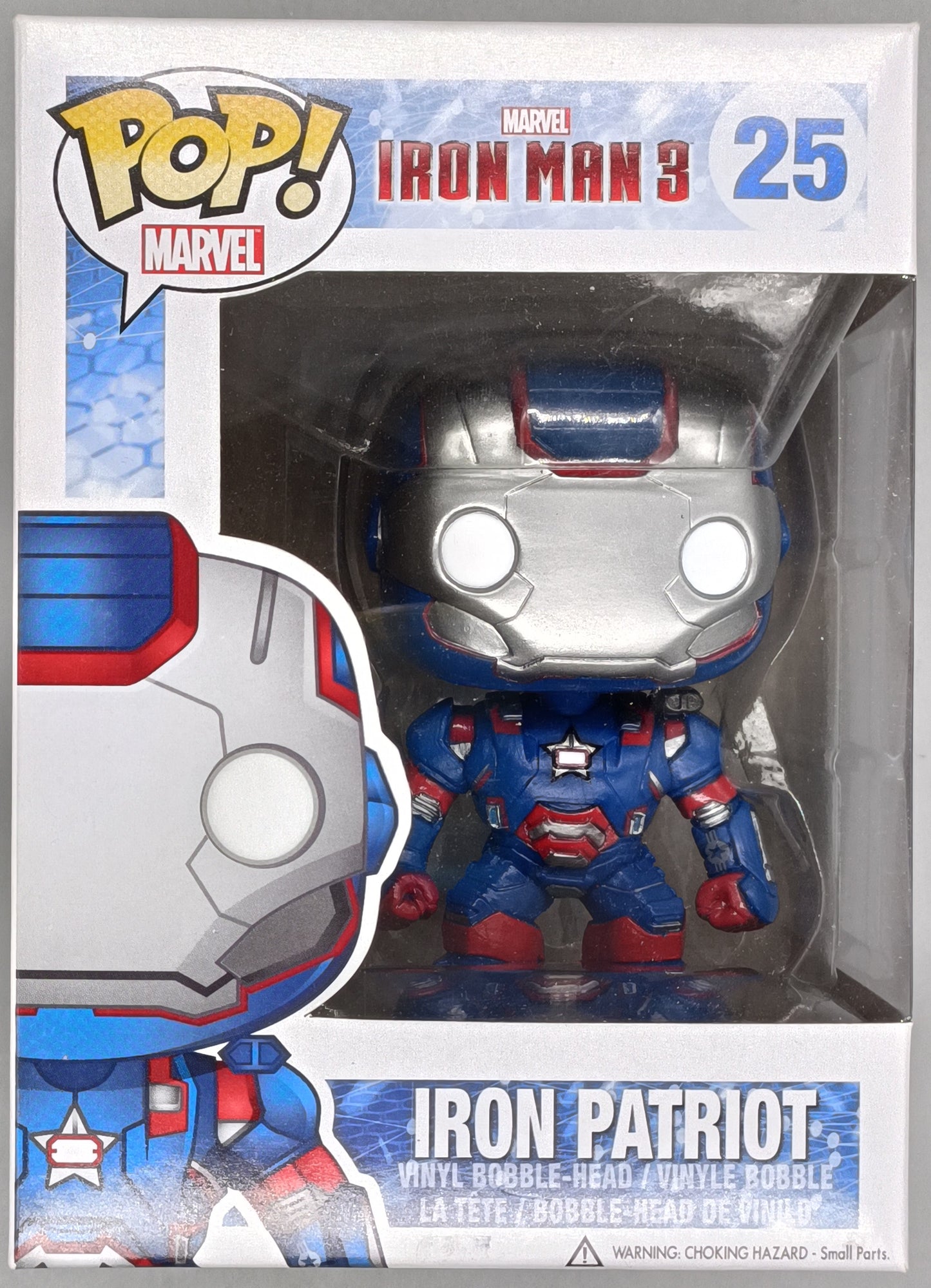 #25 Iron Patriot - Marvel Iron Man 3 Funko POP