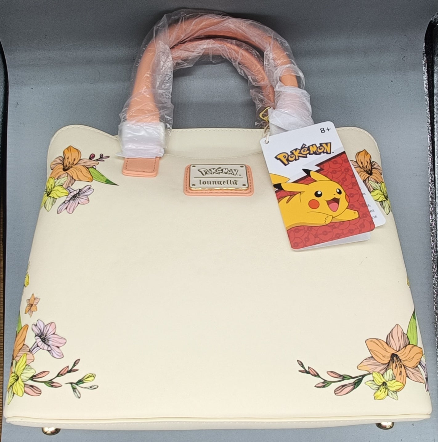 Pokemon by Loungefly Crossbody Hand Bag Mew & Kanto Starters Funko - New