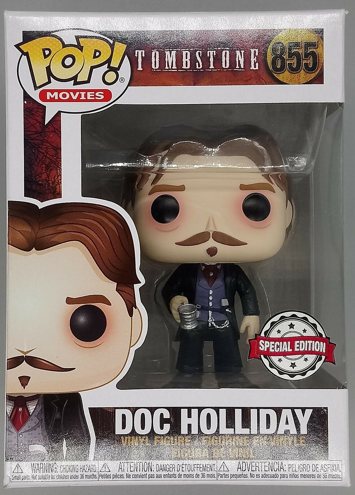 855 Doc Holliday (w/ Cup) - Tombstone Funko POP