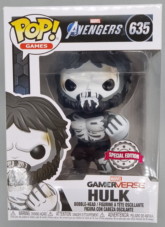 #635 Hulk (Skeleton) - Marvel Avengers Game Funko POP