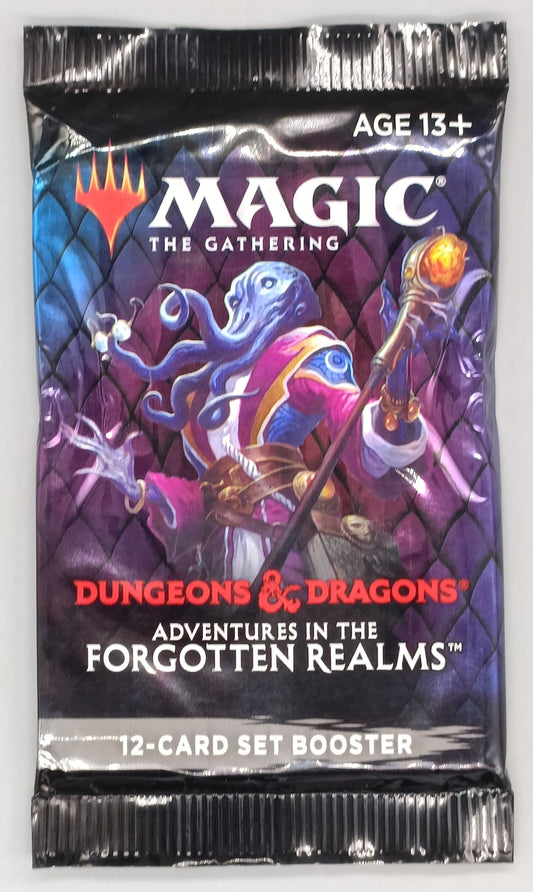 Magic the Gathering Dungeons & Dragons: Adventures in the Forgotten Realms Set Booster NEW