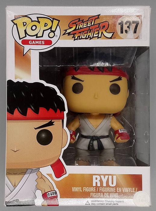137 Ryu - Street Fighter - Funko POP - Box Damaged