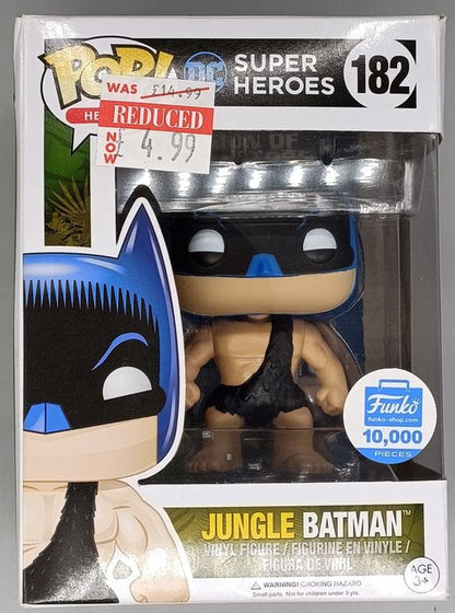 #182 Jungle Batman Funko Shop Exclusive 10000pc LE Box Damaged Funko POP