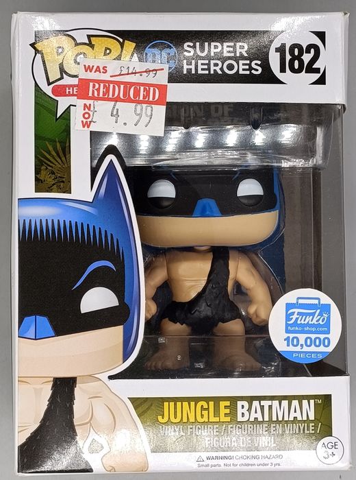 #182 Jungle Batman Funko Shop Exclusive 10000pc LE Box Damaged Funko POP
