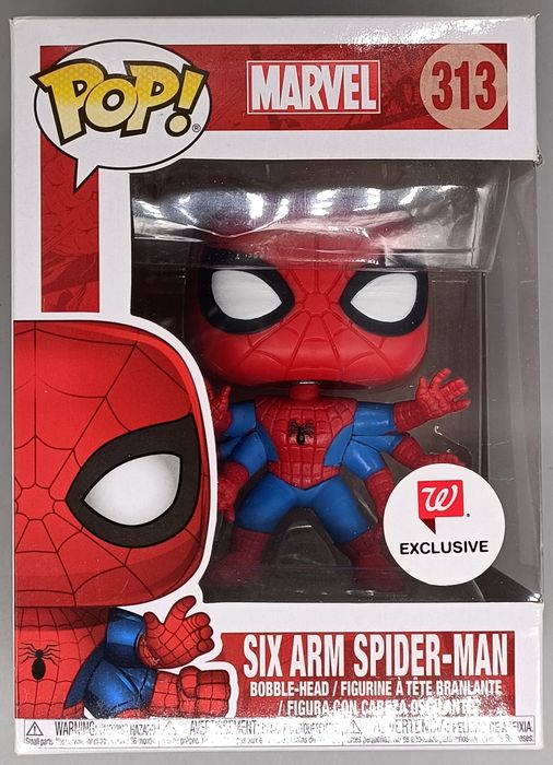 #313 Six Arm Spider-Man - Marvel - Box Damaged Funko POP