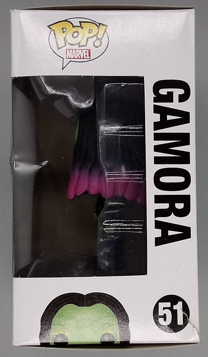 51 Gamora - Marvel Guardians of the Galaxy Box Damaged Funko POP