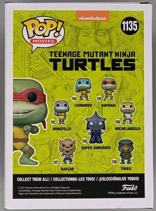 1135 Raphael - TMNT 2 Funko POP