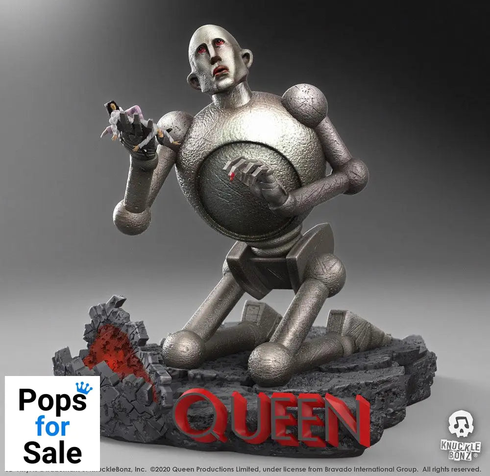 Queen 3D Vinyl Statue Queen Robot (News of the World) 20 x 21 x 24 cm Statues