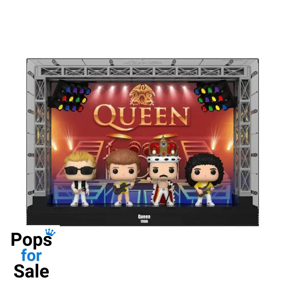 Queen POP Moments Deluxe Vinyl Figures 4-Pack Wembley Stadium