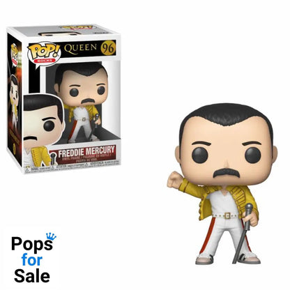 Queen POP! Rocks Vinyl Figure Freddie Mercury Wembley 1986 9 cm