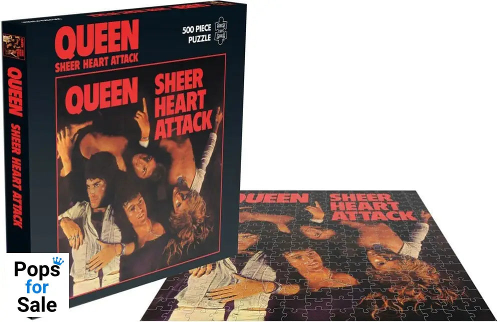 Queen: Sheer Heart Attack 500 Piece Jigsaw Puzzle Puzzles