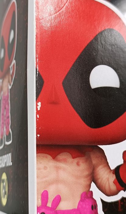 #754 Deadpool (w/ Teddy Pants) Marvel - 2021 Con Box Damaged Funko POP