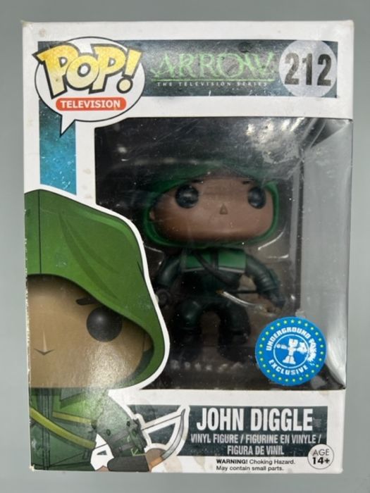 212 John Diggle - DC Arrow Funko POP - Box Damaged