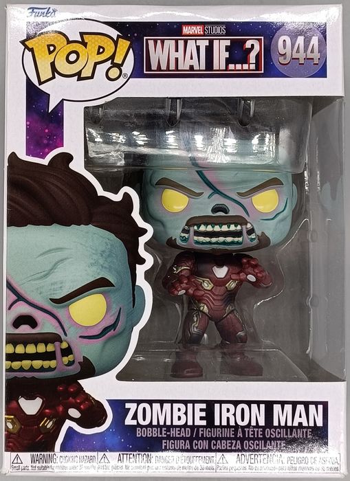 #944 Zombie Iron Man - Marvel What if...? - Box Damaged Funko POP