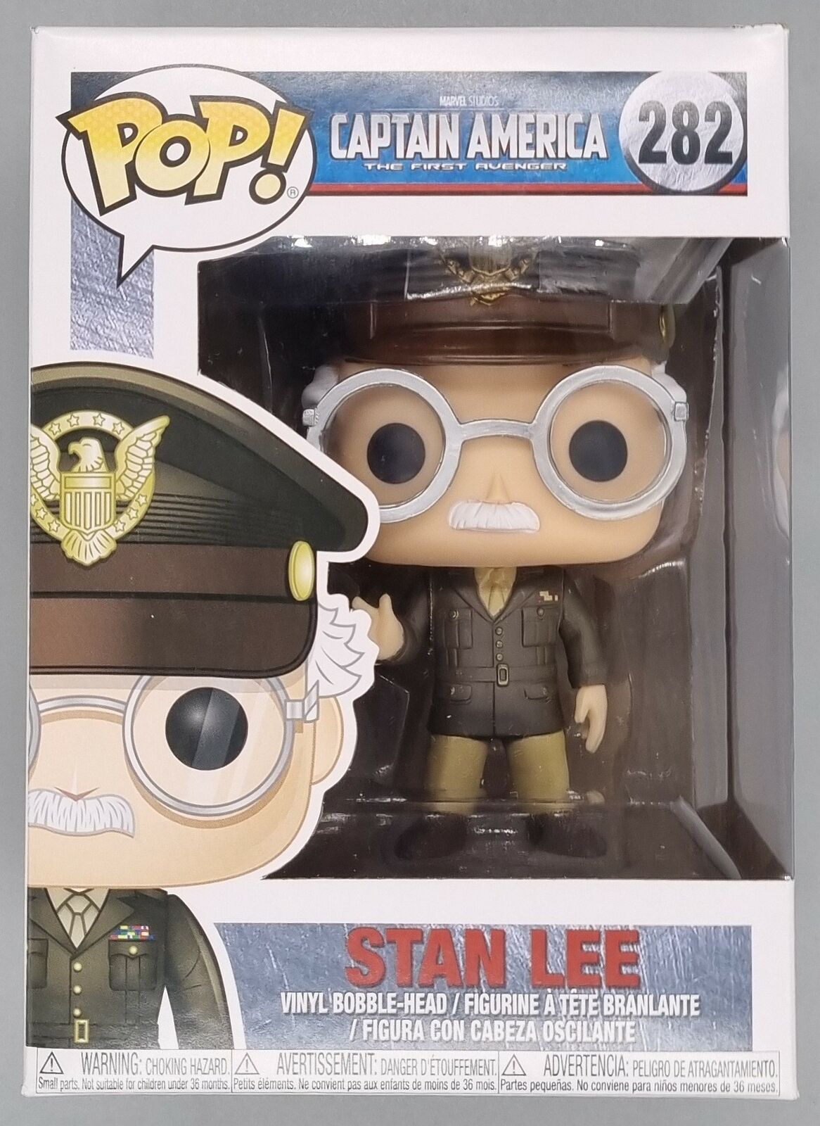 #282 Stan Lee (General) - Marvel Captain America Funko POP